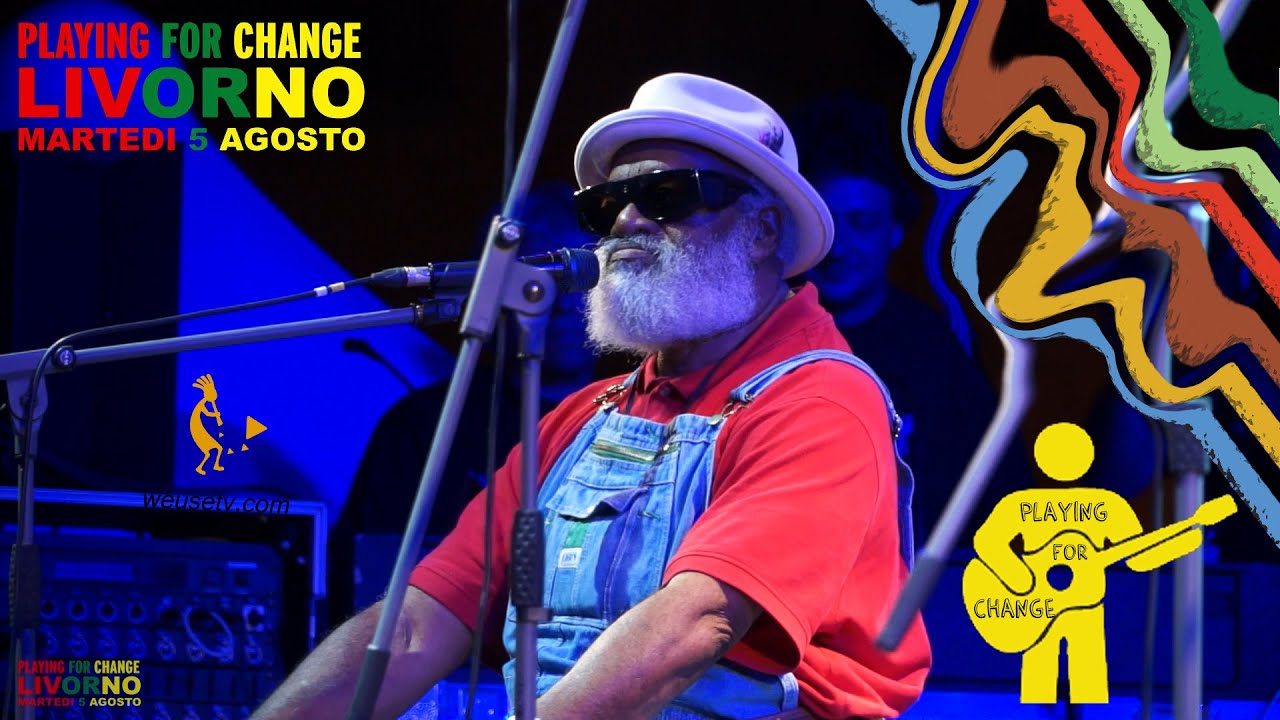 Livorno - Playing for change - GRANDPA ELLIOTT takes the stage