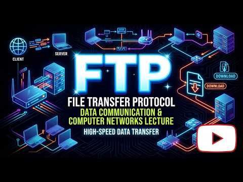 Lecture-27 FTP (File Transfer Protocol) in Computer Networks|FTP Commands & File Transfer Explained