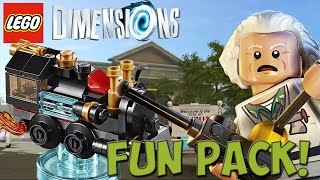 LEGO Dimensions: Doc Brown (Back to the Future) - Fun Pack - Free Roam (71230)