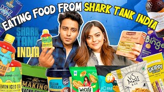 We Only Ate Food Products from Shark Tank India 🦈 #sharktankindia