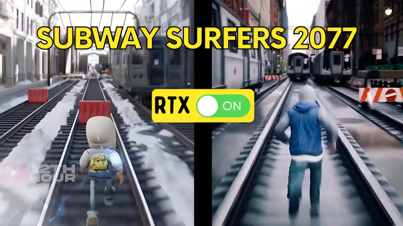 Subway Surfers but RTX is ON 