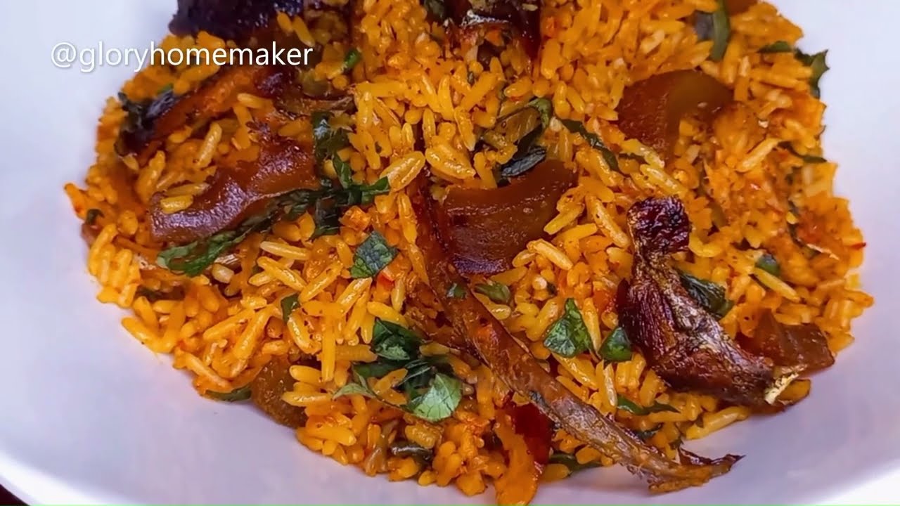 Native Palm Oil  Rice Recipe