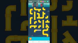 How To Solve Smart Puzzles Pipes Normal Level 2-33 Walk Through Solution Walkthrough Pixign