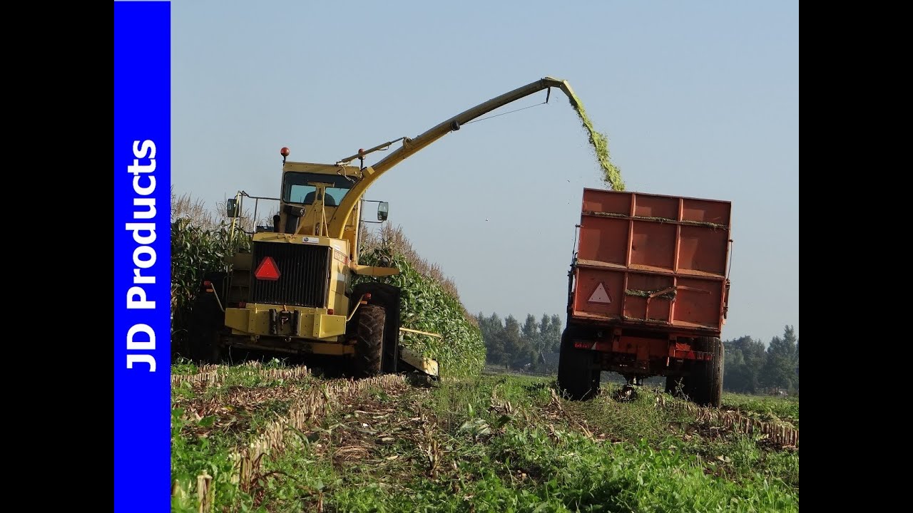 Mais/2014/New Holland 2305/Maishakselen/Harvesting maize/Maisernte/Veehouder Schaap/Bunschoten