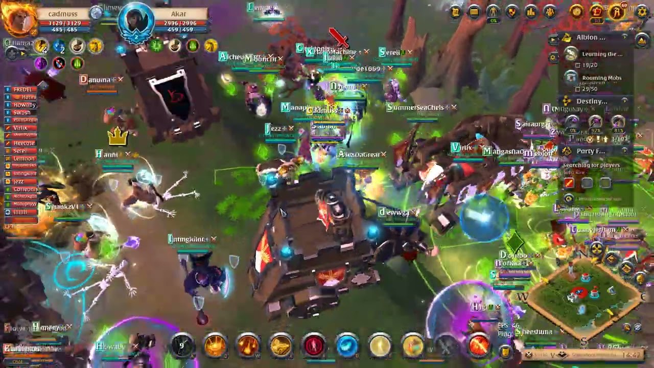 rampat staff nature heal zvz Albion Online 2026 01 14