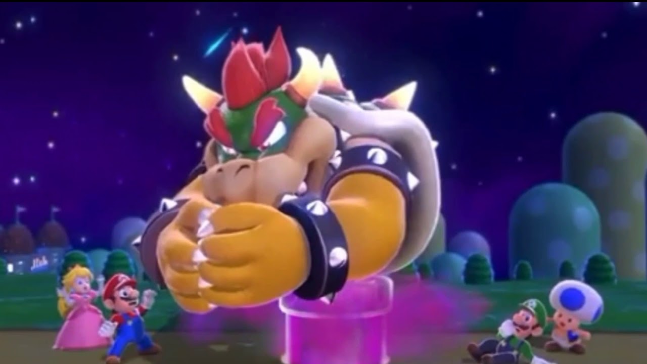 Mario 3d World + Mario Odyssey + Smash Bros ultimate +paper Mario the origami king edit