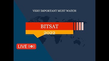 #BITSAT #2022 Session 2 #admitcard  Released