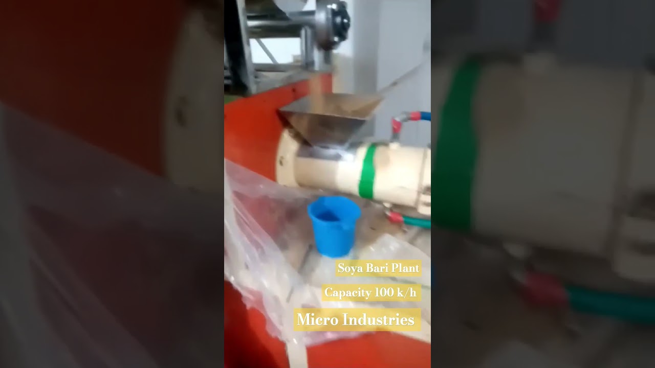 Soya Bari Plant - Bari Machine - Soya Bari Making Machine 