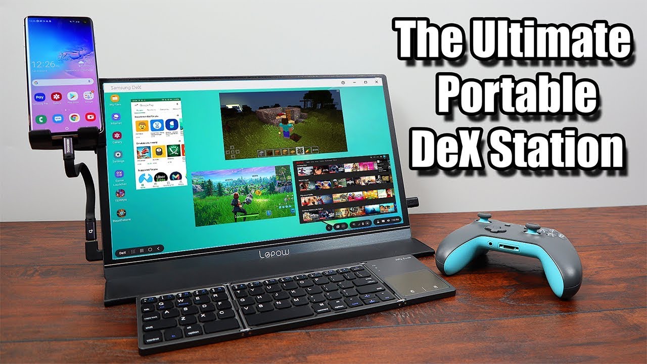 Ultimate Portable Samsung Dex Pc Set Up Galaxy S10 Note 10