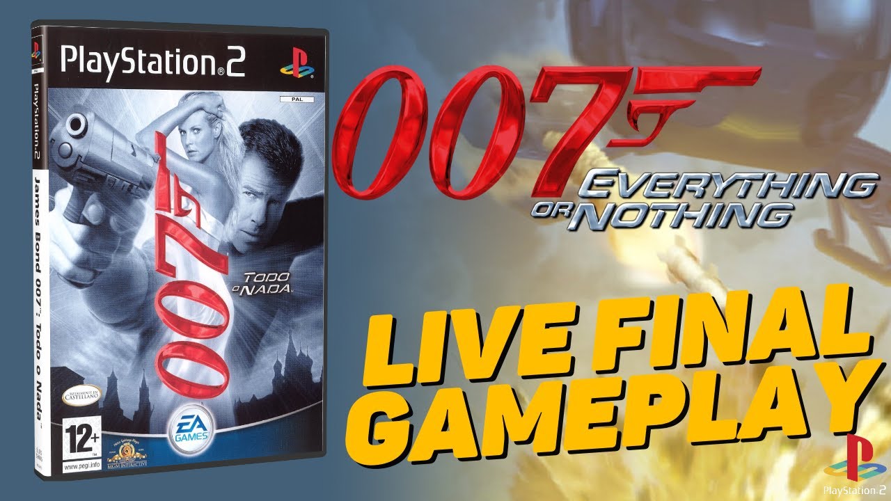 Live 02 | Zerando 007 - Everything or Nothing (PS2)