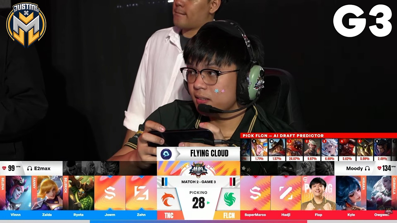 TNC vs FLCN | Game 3 | MPL PH S18 | WEEK 8 DAY 2