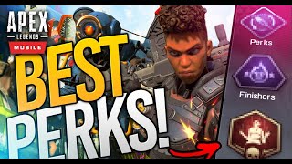 Best PERKS for every Legend | Apex Legends Mobile