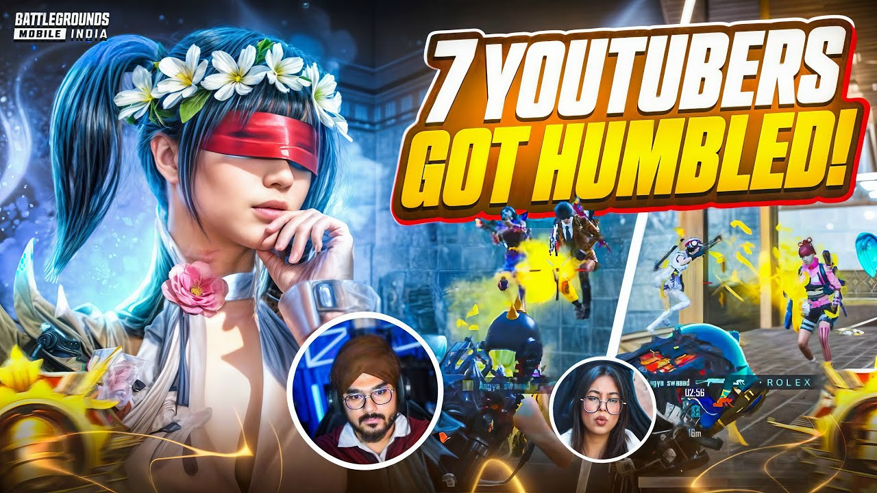 7+ Youtubers Got *HUMBLED*‼️ Zodd vs Streamers in CONQUEROR Lobby🔥 - Fastest 1v4 Clutches