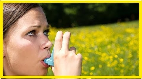 How to recognize an asthma attack