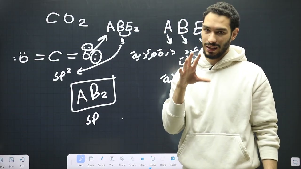 Molecular geometry and bonding theory (9) || أسامة أبوعوض || part2