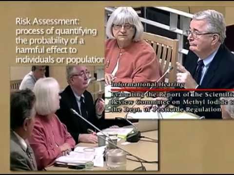 Methyl Iodide hearing: "This is without question one of the most toxic chemicals on earth".