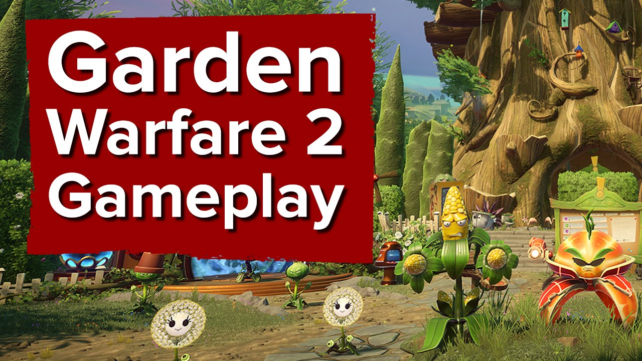 Plants vs Zombies: Garden Warfare 2 Gameplay - The new hub world