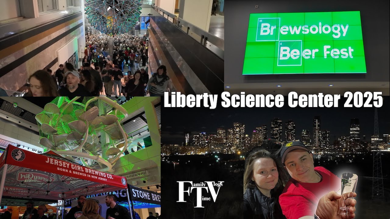 Exploring Brewsology Beer Fest 2025 at Liberty Science Center! 🍻🔬