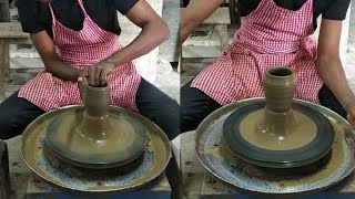How to Making pottery | Easy Way to Make Clay pot