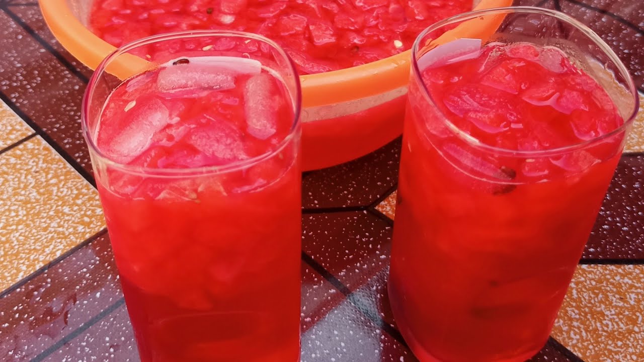 Watermelon juice recipe |  Iftar special drink | Tarbooz ka sharbat |