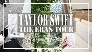 THE ERAS TOUR SINGAPORE (Part 1) ♥ The Quay Hotel Room Tour, VIP Merch Unboxing | SINGAPORE DAY 1