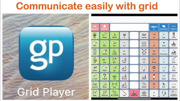Communicate easily with grid 3 and grid player, ￼￼
