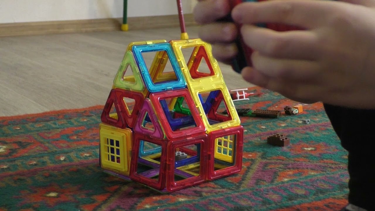 Магнитный домик (Megaformers) House 28pcs