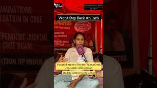 After Sonam Wangchuks Forceful Removal, Student Activist Aishe Ghosh on Hunger Strike