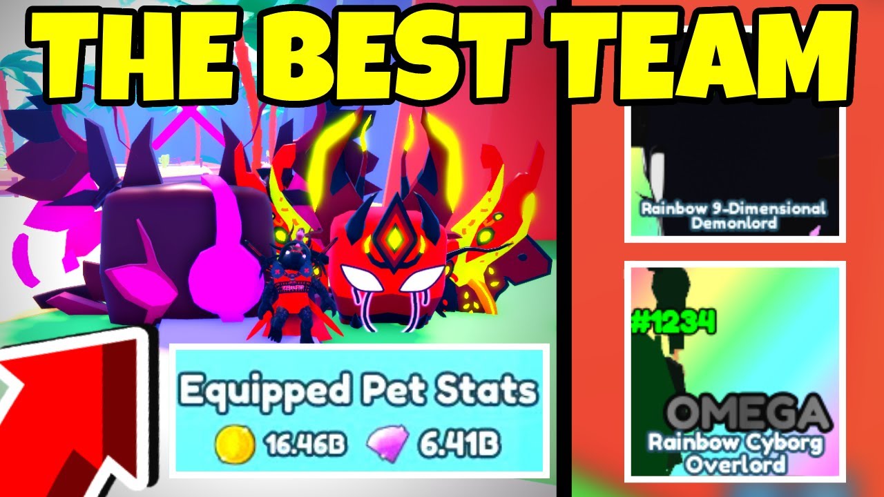 made-the-best-pet-team-in-roblox-free-hatchers-youtube