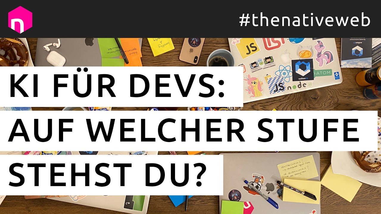 Die fünf Stufen der KI-Nutzung in der Softwareentwicklung // deutsch