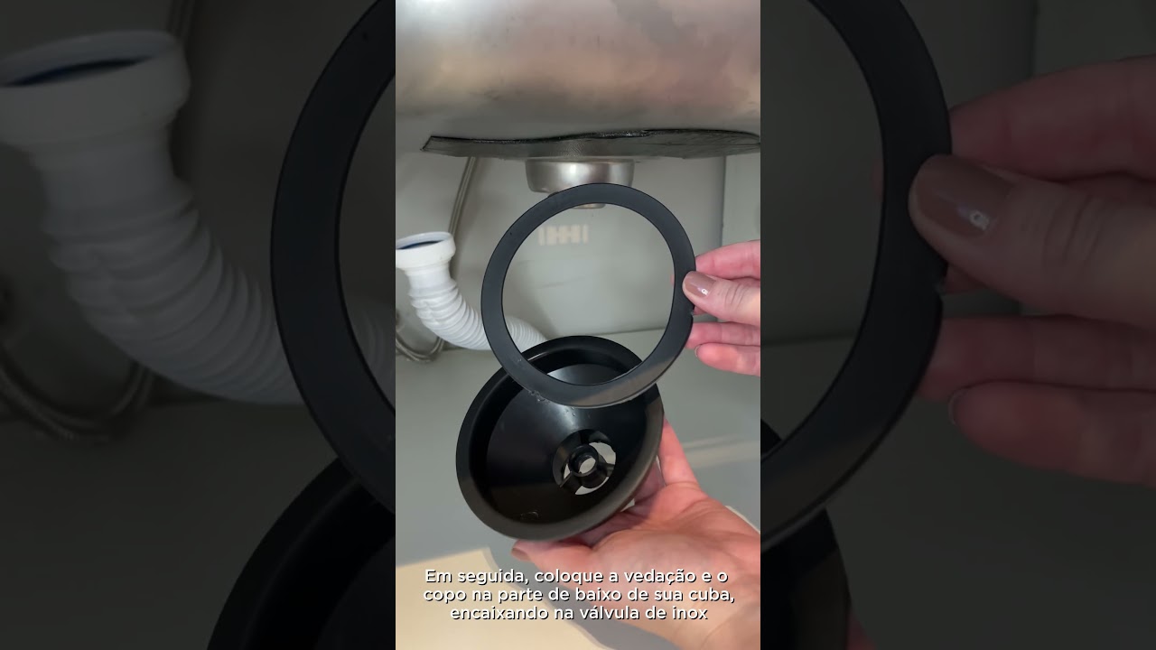 COMO INTALAR SUA VÁLVULA PARA PIA DE COZINHA - PÁDOVA