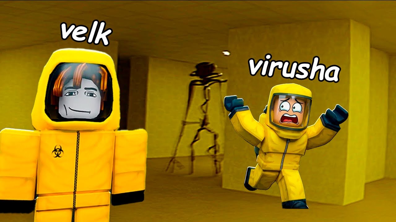 Entramos nas BACKROOMS do Roblox, e Não Conseguimos SAIR…