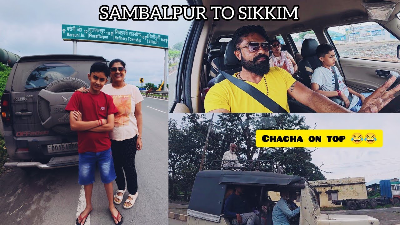 💥 Sikkim trip shuru..Sambalpur to jhumri talaiya, jharkhand 💥✌️