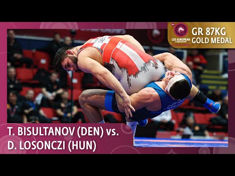 Gold Medal • GR 87Kg • Turpal Ali Alvievich BISULTANOV (DEN) vs. David LOSONCZI (HUN)