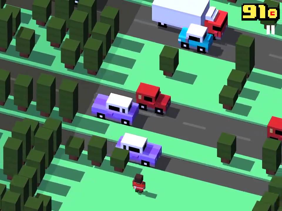 how to make crossy road in scratch