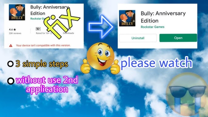 Herobrine PH - Bully anniversary edition Apk:    Obb:   How to install? 1). Install Apk 2).Place Data in