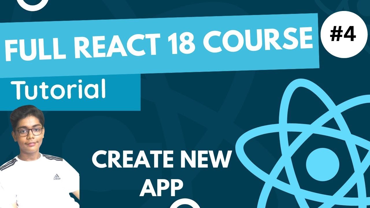React 18 Fundamentals Crash Course 2023 - Create New App In React - YouTube