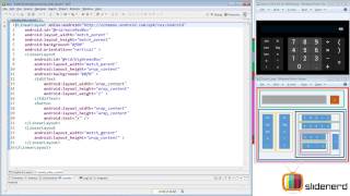 Lession 38 Android UI Design  Calculator using Linear Layout only Part 2  Android Programming HD 108