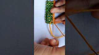 Border lace emboridery #shorts #viralshort #embroidery #shortvideo #lace #needlelace #ytshorts