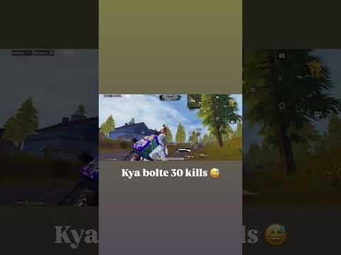 Kya bolte 30 kills 😄 I’m back  #bgmi