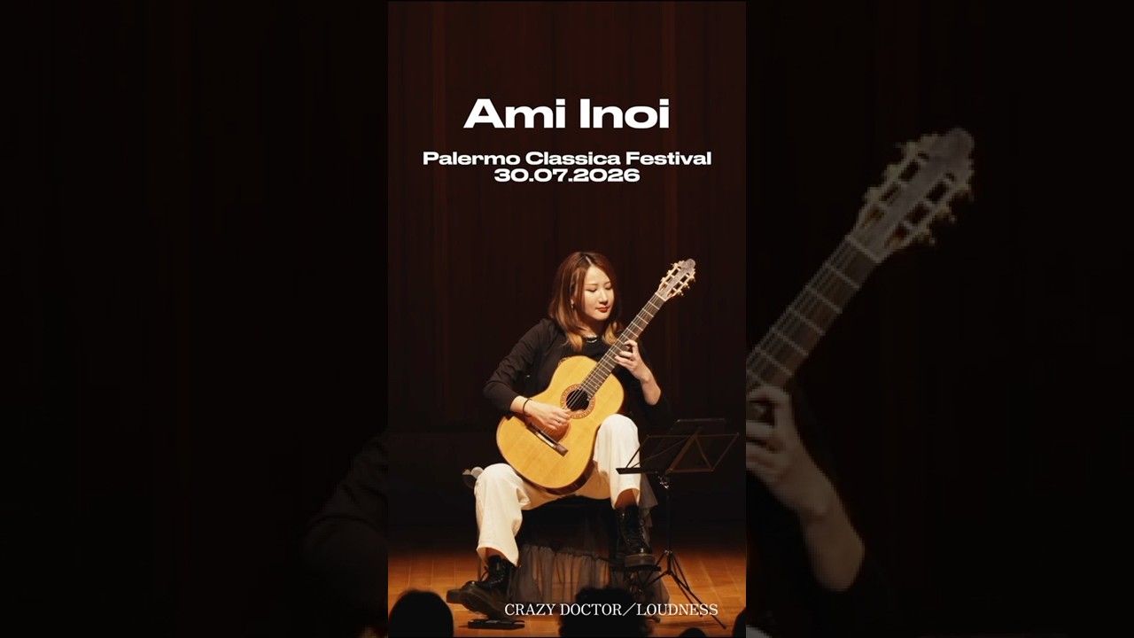 🇮🇹 Ami Inoi Live in ItalyCounting down to the Palermo Classica Festival on July 30th! 🎸✨