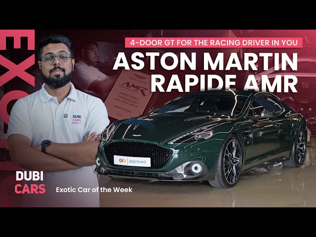 Aston Martin Rapide AMR - Naturally Aspirated V12 Symphony | 4-Door Supercar
