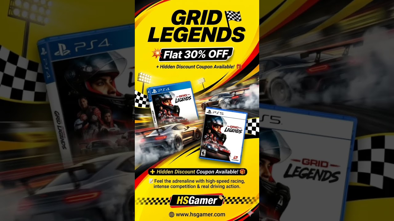 GRID Legends PS5/PS4 Gameplay 🏎️🔥 | Best Racing Game in India #Shorts