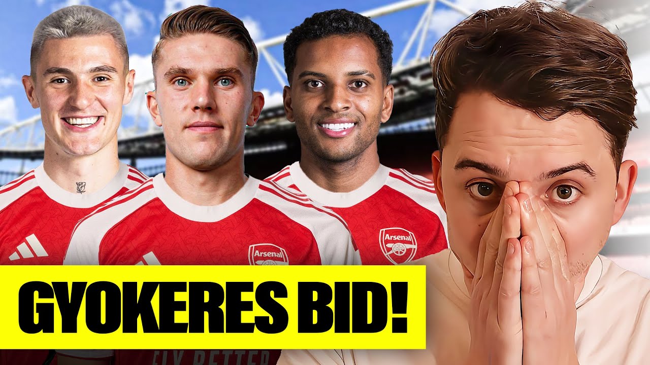 Arsenal's "£75M Package" For Gyokeres! Arteta Transfer Plans For Rodrygo