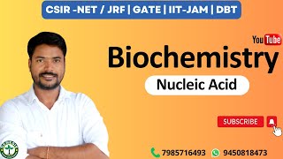 Nucleic Acid | Nucleotides | DNA/RNA | Biochemistry | CSIR | GATE | IIT-JAM| DBT| #genesis_institute