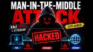 💀 Man in the Middle Attack Explained | Kali Linux + Ettercap
