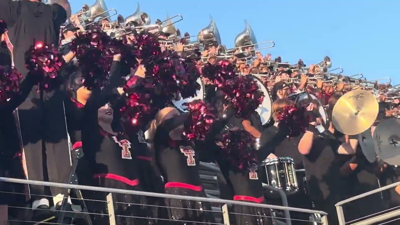 10-04-25 The Goin' Band From Raiderland play in the stands during the Houston game.