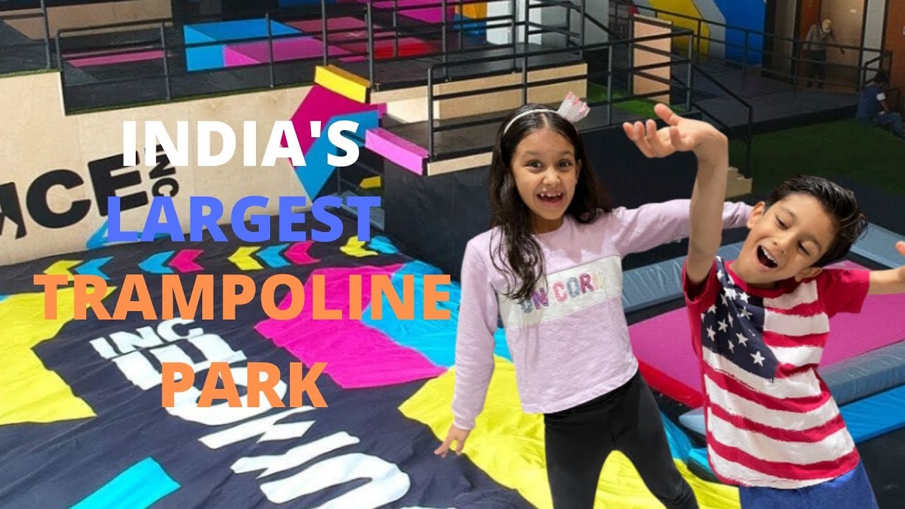India Gets It’s Largest Trampoline Park BOUNCE Mumbai Rahini and