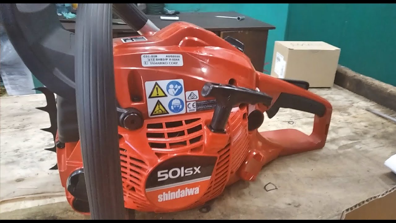 Бензопила Shindaiwa 501sx (Echo CS-501) — Идеальные бензопилы среди нас. Распаковка. Shindaiwa 446