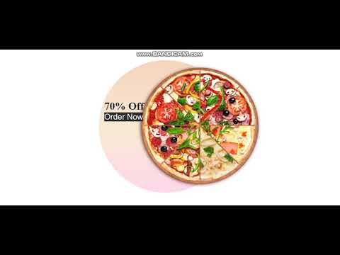UX DESIGN : Pizza Hover Effect Using CSS & HTML | FunCode Tutorial